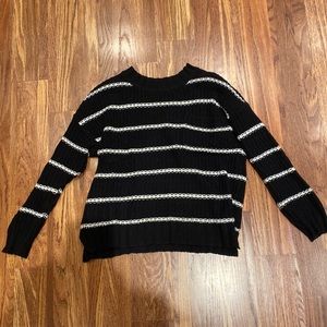 Striped cozy sweater